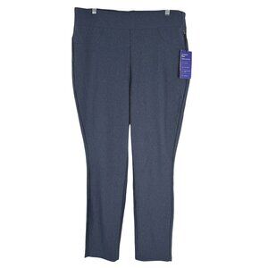 Honeylove Everready Pants 2X Blue Pull On Rayon Blend‎ Stretch NWT PT-2589